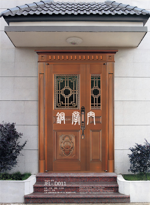 字母铜门